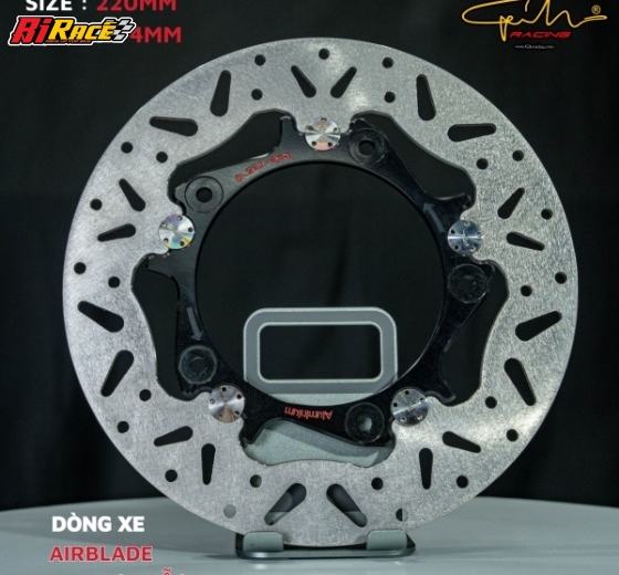 ĐĨA THẮNG GH-RACING SIZE 220MM AIRBLADE 150-160 5 LỖ MÂM ZIN