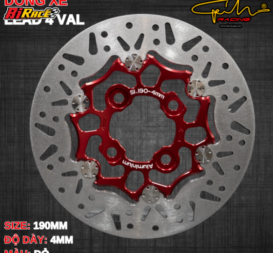 ĐĨA THẮNG GH-RACING LEAD 125 SIZE 190MM