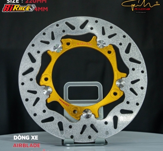 ĐĨA THẮNG GH-RACING SIZE 220MM AIRBLADE 150-160 5 LỖ MÂM ZIN