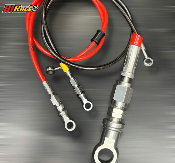 DÂY DẦU THÁI 1 KHỚP INOX THẲNG
