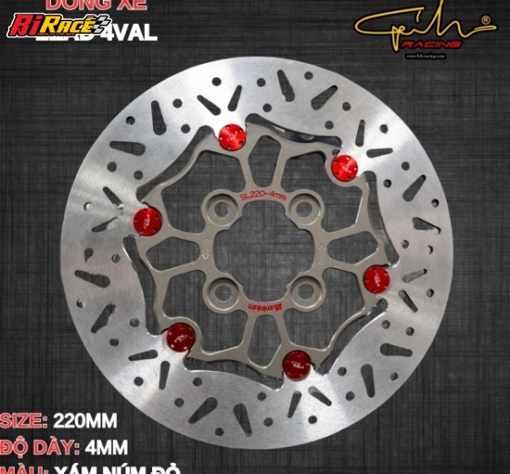 ĐĨA THẮNG GH RACING LEAD 4VAL SIZE 220mm