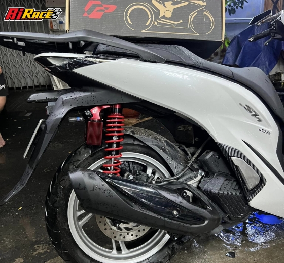 PHUỘC PROFENDER XS SERIES - AB 110, 125, 150 - 2 NÚM ( SALE ĐEN )