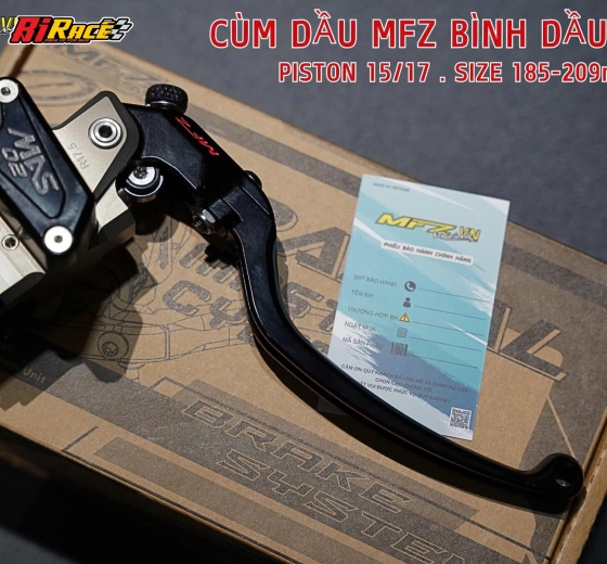 TAY THẮNG MFZ BÌNH DẦU LIỀN SIZE 209mm -DÀI