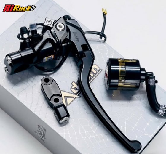 TAY DẦU ADELIN 17MM - PX27 - mẫu Corsa- Full đen, đen vàng