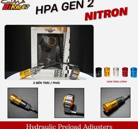HPA DÂY GH RACING - MẪU GEN 2 (BÌNH DẦU TRÊN VÀ DƯỚI)