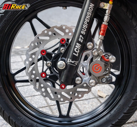 ĐĨA THẮNG GH-RACING / TRIFORCE 220MM DÒNG XE HONDA , YAMAHA