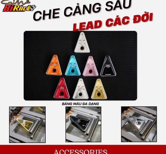 CHE CẢNG SAU LEAD 4VAL NHÔM CNC- GH RACING