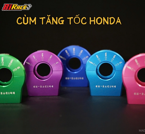 CÙM TĂNG TỐC -HONDA, GH RACING