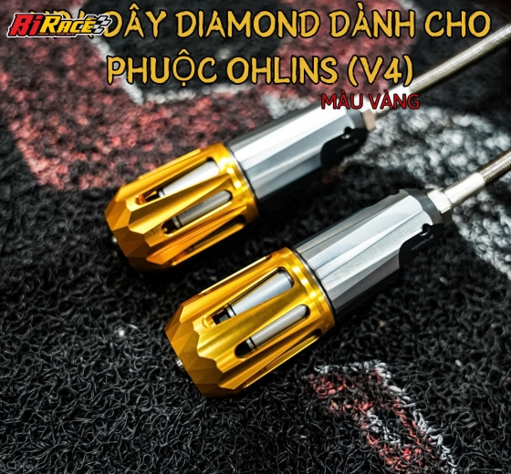 HPA DÂY GH RACING MẪU DIAMOND- 1 CÁI( BÌNH DẦU TRÊN VÀ DƯỚI )
