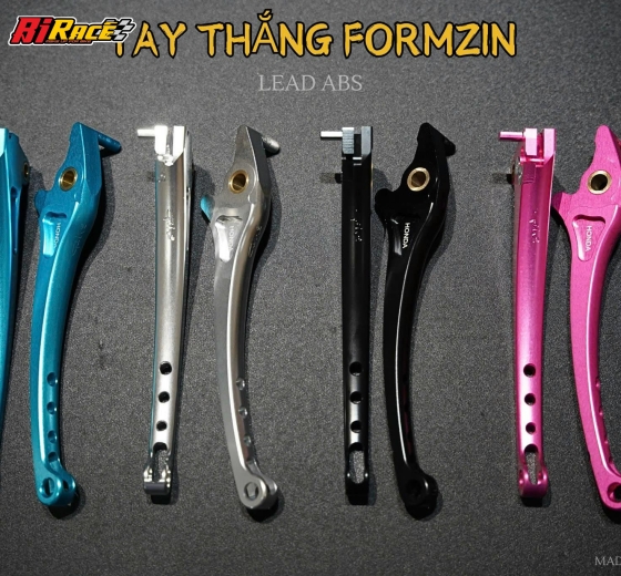 TAY THẮNG NHÔM CNC FORM ZIN GH RACING- AB ABS, LEAD ABS/ CBS