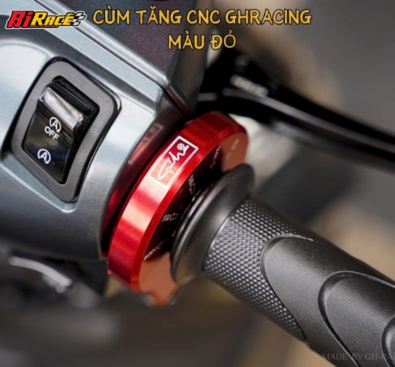 CÙM TĂNG TỐC -HONDA, GH RACING