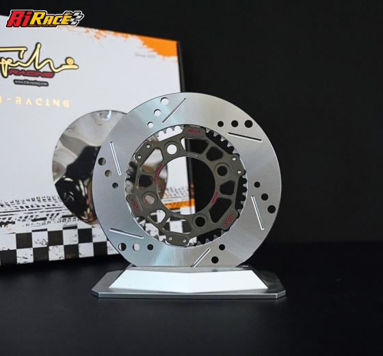 ĐĨA THẮNG RACE 190MM 4 LỖ- GH RACING ( MẪU TRÒN)