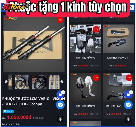 SALE PHUỘC LCM TẶNG 1 MÓN TÙY CHỌN