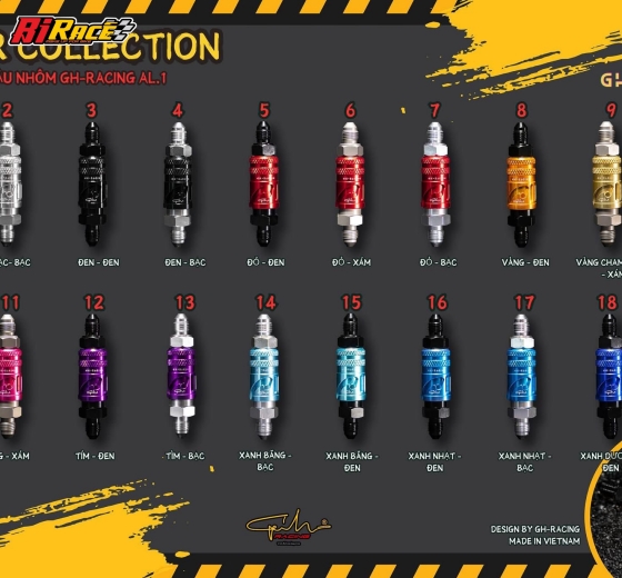 NGẮT DẦU NHÔM V2 - GH-RACING