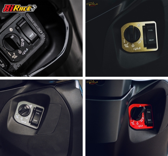 MIẾNG DÁN KHÓA SMARTKEY ALUMINIUM CNC GH-RACING