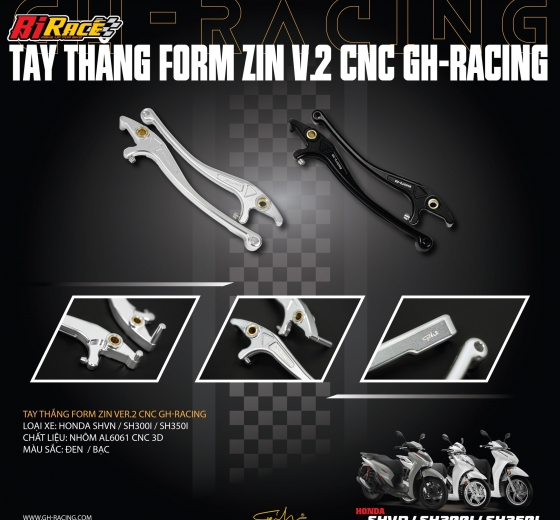 TAY THẮNG FORM ZIN VER 2 - SHVN 125/350
