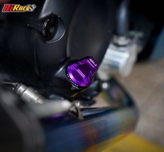 NẮP NHỚT NGẮN - GH RACING- HONDA/YAMAHA