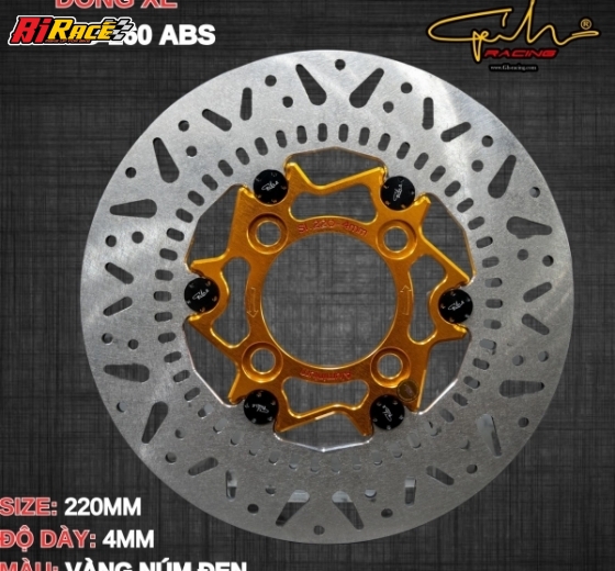 ĐĨA THẮNG GH RACING VARIO 160 ABS SIZE 220MM