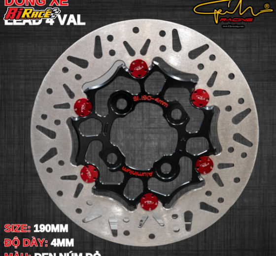 ĐĨA THẮNG GH-RACING LEAD 125 SIZE 190MM