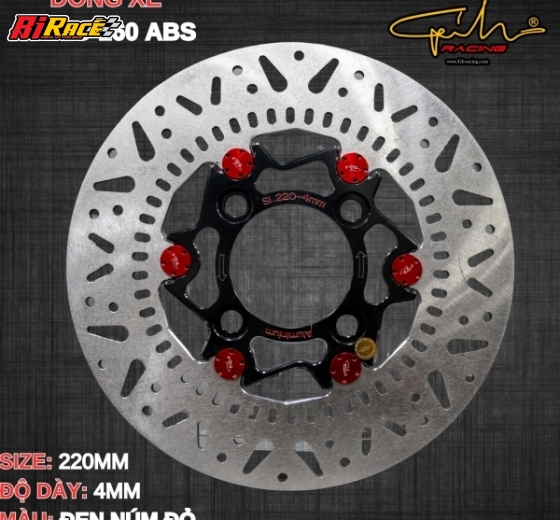 ĐĨA THẮNG GH RACING VARIO 160 ABS SIZE 220MM