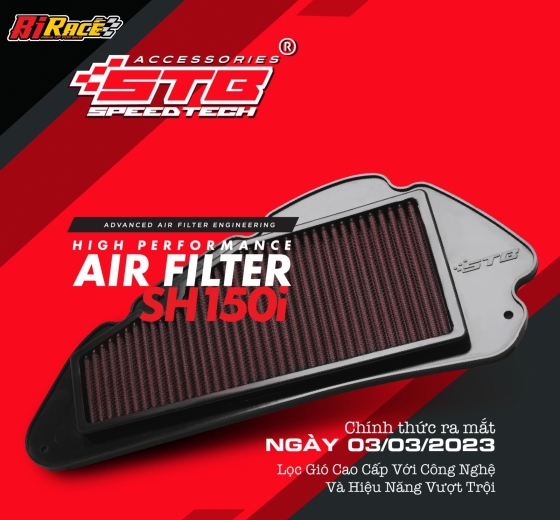 LỌC GIÓ STB CHÍNH HÃNG - SH125i / 150i / 160i ( xe đời 20 - 24 )