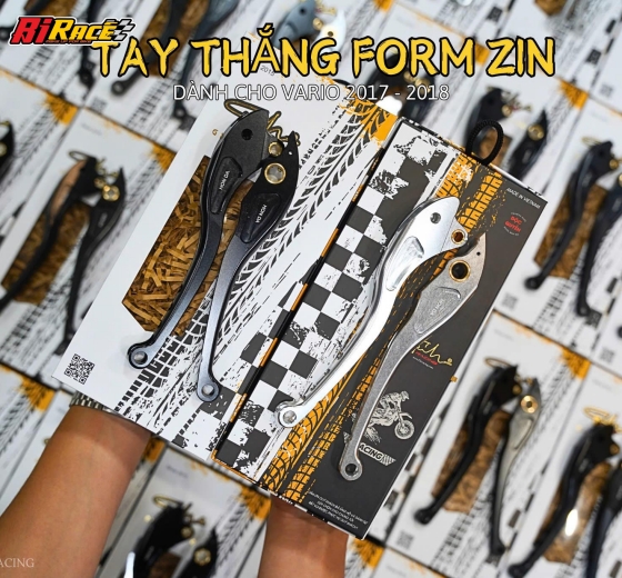 TAY THẮNG NHÔM CNC FORM ZIN GH RACING- VARIO 150
