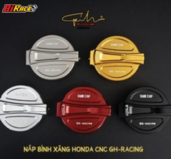 NẮP BÌNH XĂNG CNC GH RACING - AB, VARIO, SH,LEAD