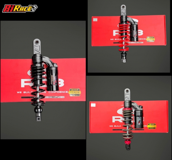 PHUỘC RCB FLOW S TI TRẮNG - VARIO 150, VISION, SCOOPY, SH MODE, (SALE TITAN, ĐỎ)