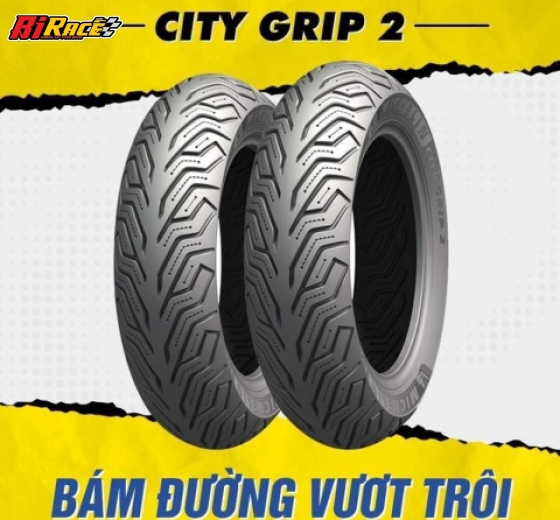 CẶP VỎ MICHELIN CITY GRIP 2 100/80 - 120/80 - 16 SHVN