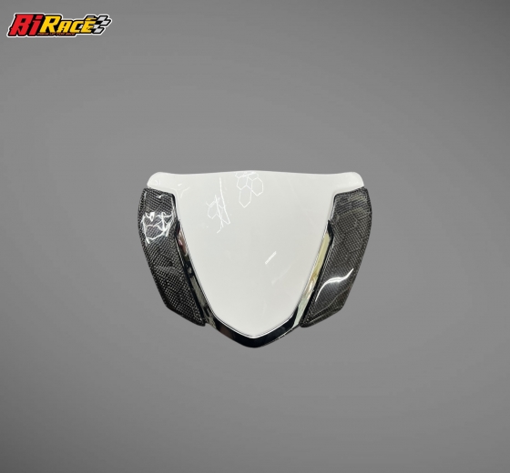 2 MIẾNG NHỰA VIỀN ỐP ĐẦU- Carbon fiber