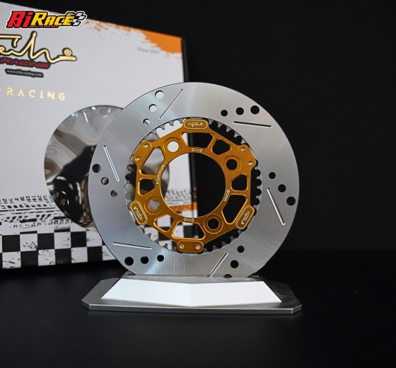 ĐĨA THẮNG RACE 190MM 4 LỖ- GH RACING ( MẪU TRÒN)