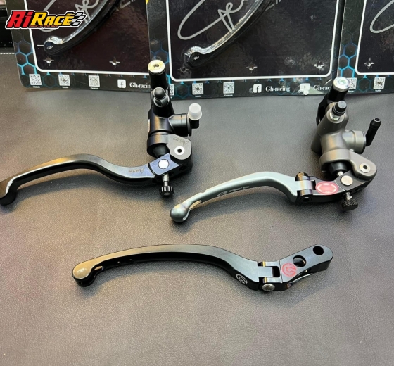 KHÚC GÃY CNC KÈM BẢN LỀ BREMBO PEDROSA GH-RACING