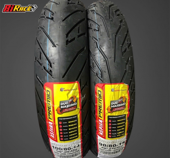 CẶP VỎ ASPIRA SPORTIVO 90/80-100/80 14