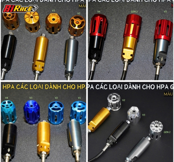 HPA DÂY GH RACING - MẪU GEN 2 (BÌNH DẦU TRÊN VÀ DƯỚI)