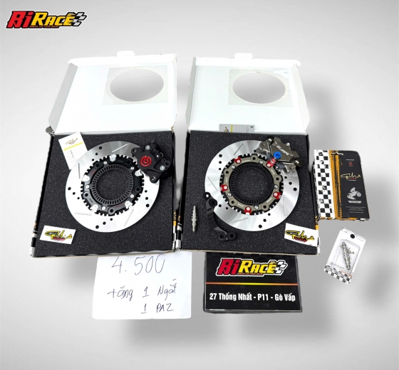 SALE COMBO ĐĨA GH RACING (AIR BLADE  ABS) - HEO 2 PIS TẶNG PÁT HEO GH & NGẮT DẦU GH 