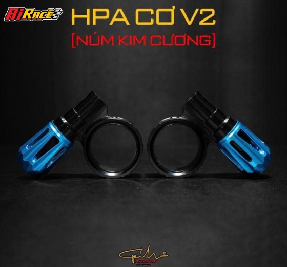 HPA CƠ GH RACING NÚM DIAMOND- 1 CÁI (Gắn phuộc rcb, profender, ohlins )