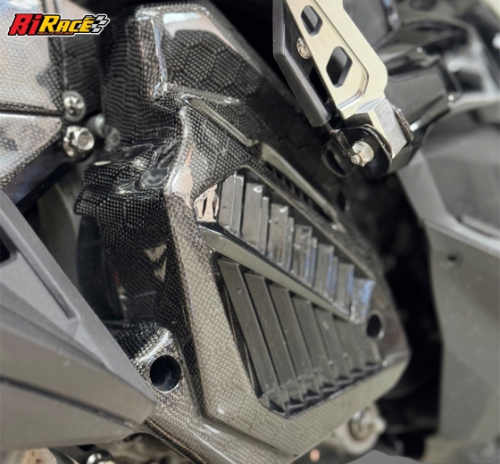 ỐP CHE KÉT NƯỚC AB, VARIO - XE 2 VAL - ỐP CARBON FIBER