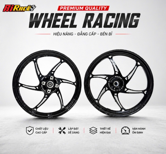 MÂM SOFILI - VARIO, AIRBLADE, VISION,.. ( ĐEN, CROM )