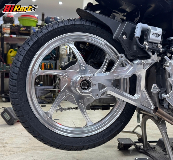 MÂM SOFILI - VARIO, AIRBLADE, VISION,.. ( ĐEN, CROM )