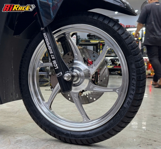 MÂM SOFILI - VARIO, AIRBLADE, VISION,.. ( ĐEN, CROM )