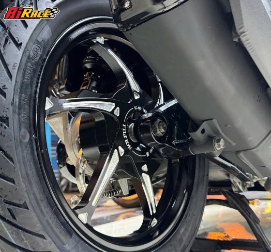 MÂM SOFILI - VARIO, AIRBLADE, VISION,.. ( ĐEN, CROM )